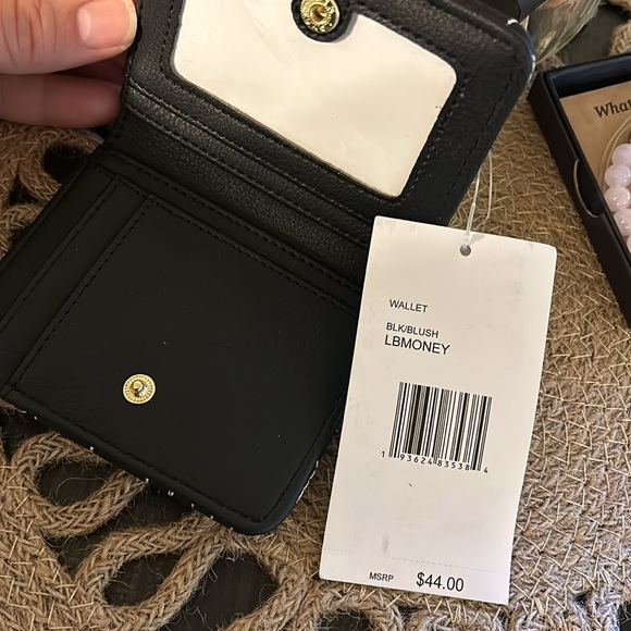 Betsey Johnson Mini Wallet and Pink Set, NWT - Picture 4 of 5